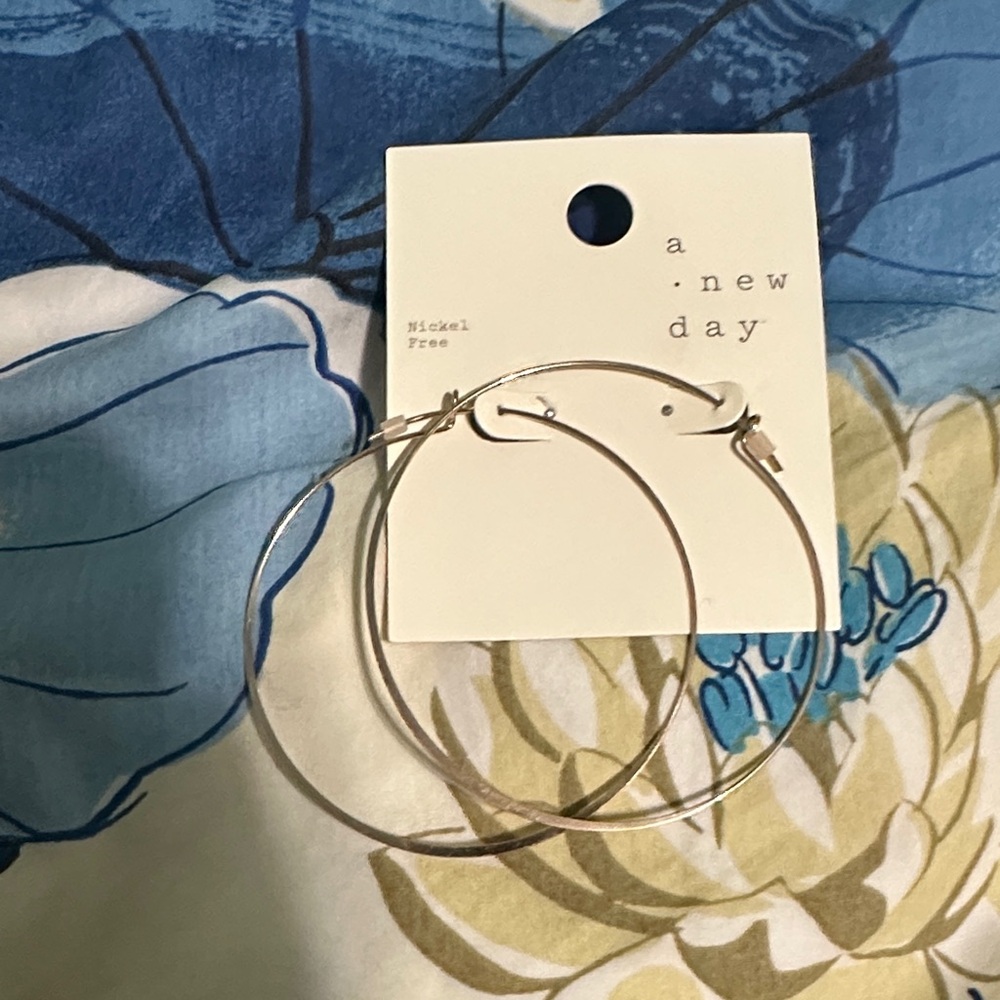 A New Day Classic gold Hoop Earrings